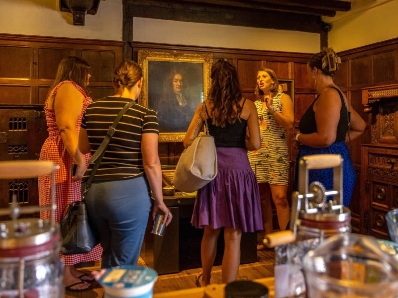 Broadway Museum Visitors having fun